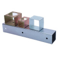 Custom steel square tube mounting bracket with galvanized as per design